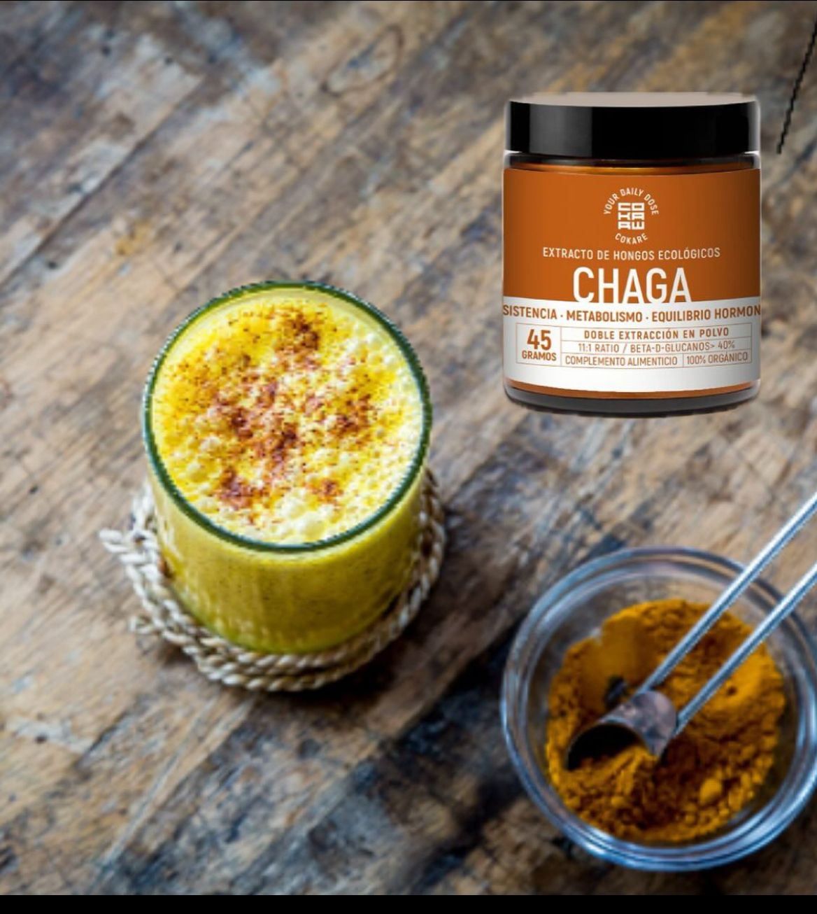 Chaga: el antioxidante más potente del reino fungi