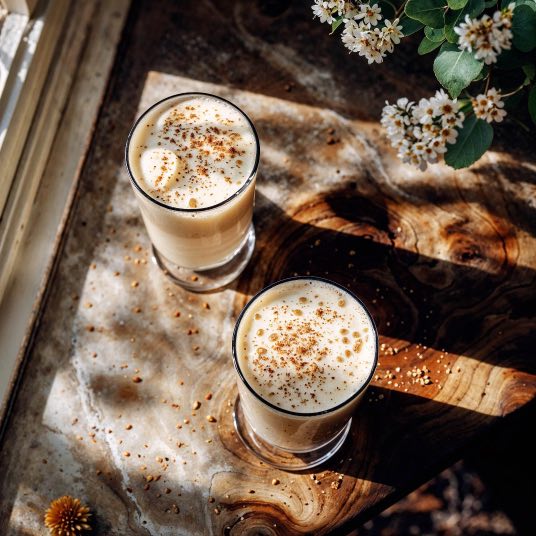 Smoothie Verde de Cordyceps y Espinacas: Energía Natural Matutina